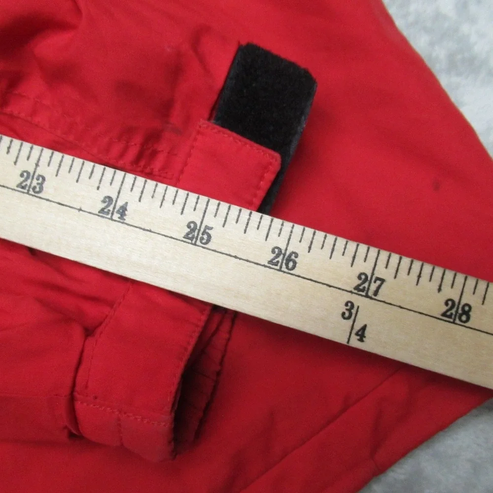 North‎ Face Jacket Mens XL Red Full Zip Mesh Lined Shell Rain Wind Layering VTG